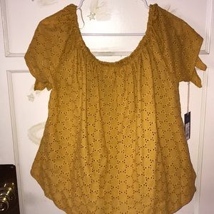 Off the shoulder top